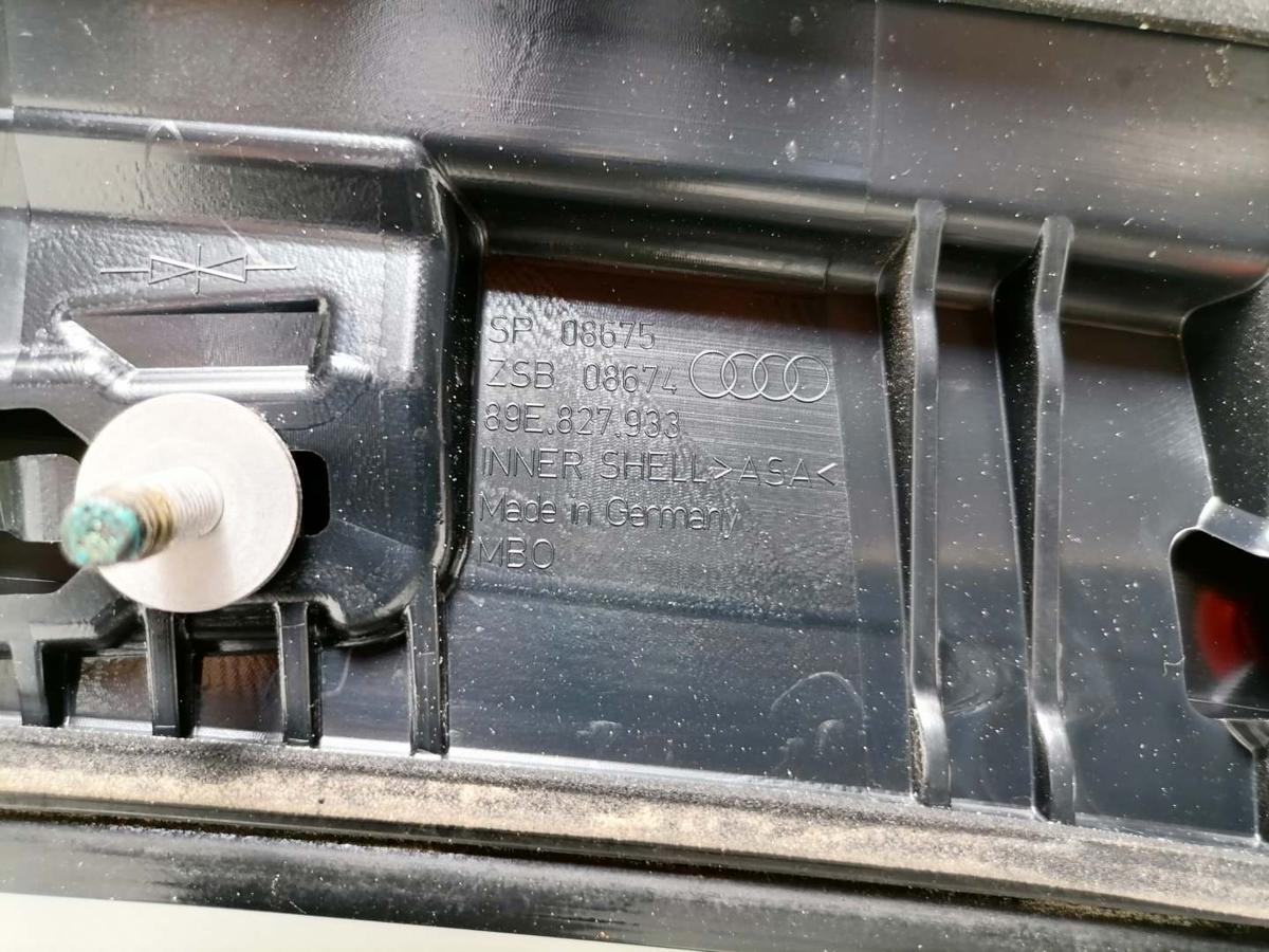 Audi Q4 eTron original Heckspoiler LY9T Mythosschwarz Bj.2022 Audi Q4 eTron original Heckspoiler LY9T Mythosschwarz Bj.2022